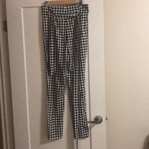 Houndstooth dress pants